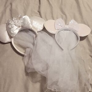 Bridal Wedding Disney Minnie Mouse Ears